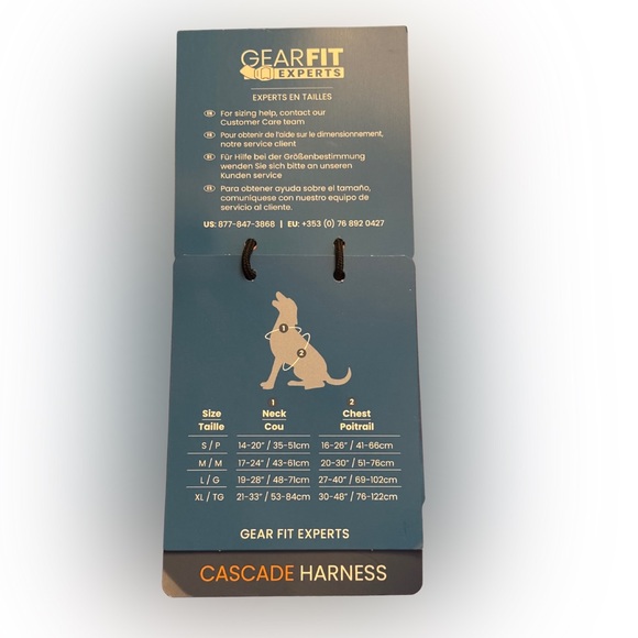 Kurgo Cascade Dog Harness with Storage Pack β Orange β Size Small (S) - Picture 5 of 9